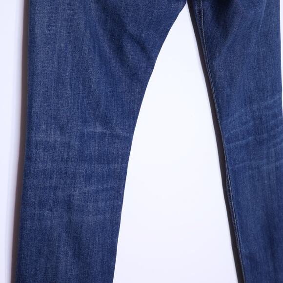 RAG & BONE Dre Straight Leg Jav Blue Distressed 5-Pocket Casual Women's 28 - Picture 7 of 10